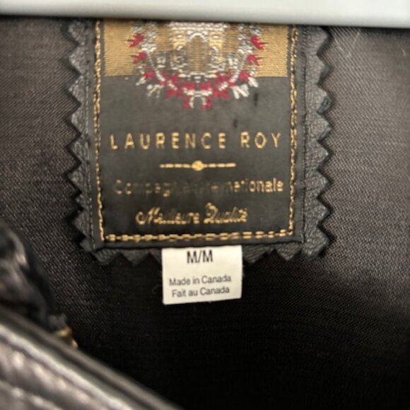 Ladies Black Leather Car Coat - Picture 4 of 4